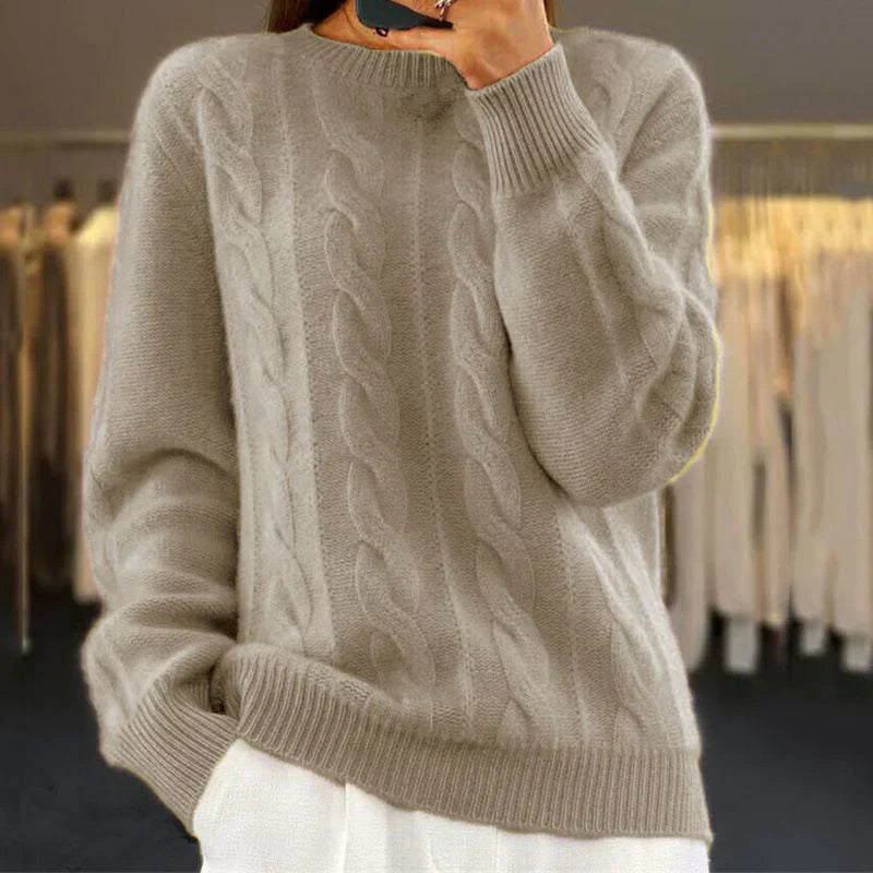 Abigail™ - Braided Sweater