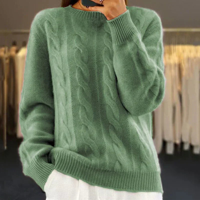 Abigail™ - Braided Sweater