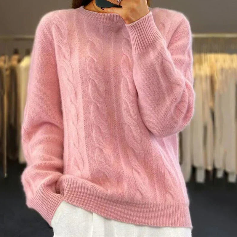 Abigail™ - Braided Sweater