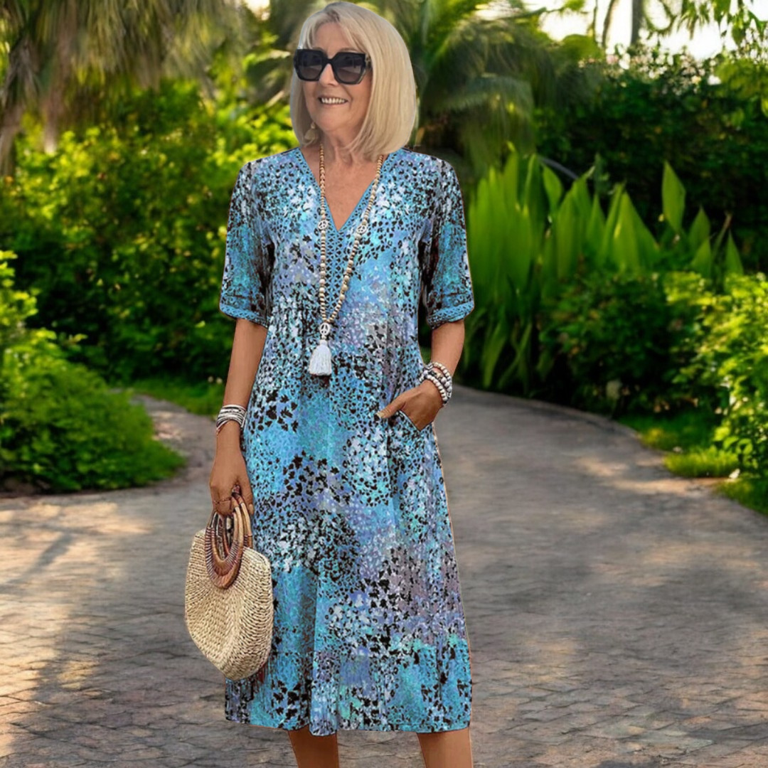 Marianne™ | Robe Printanière Éclatant