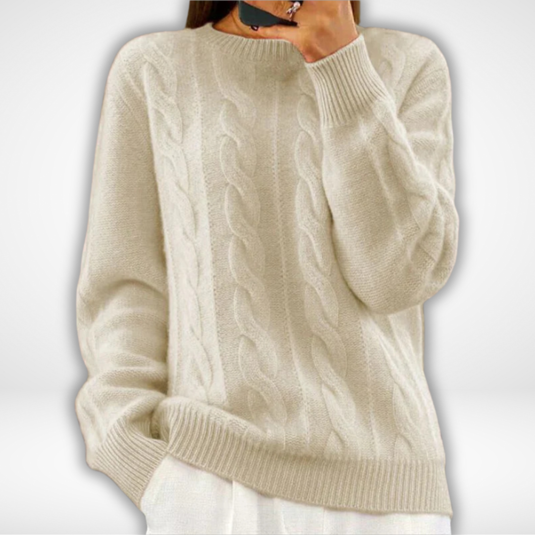 Abigail™ - Braided Sweater
