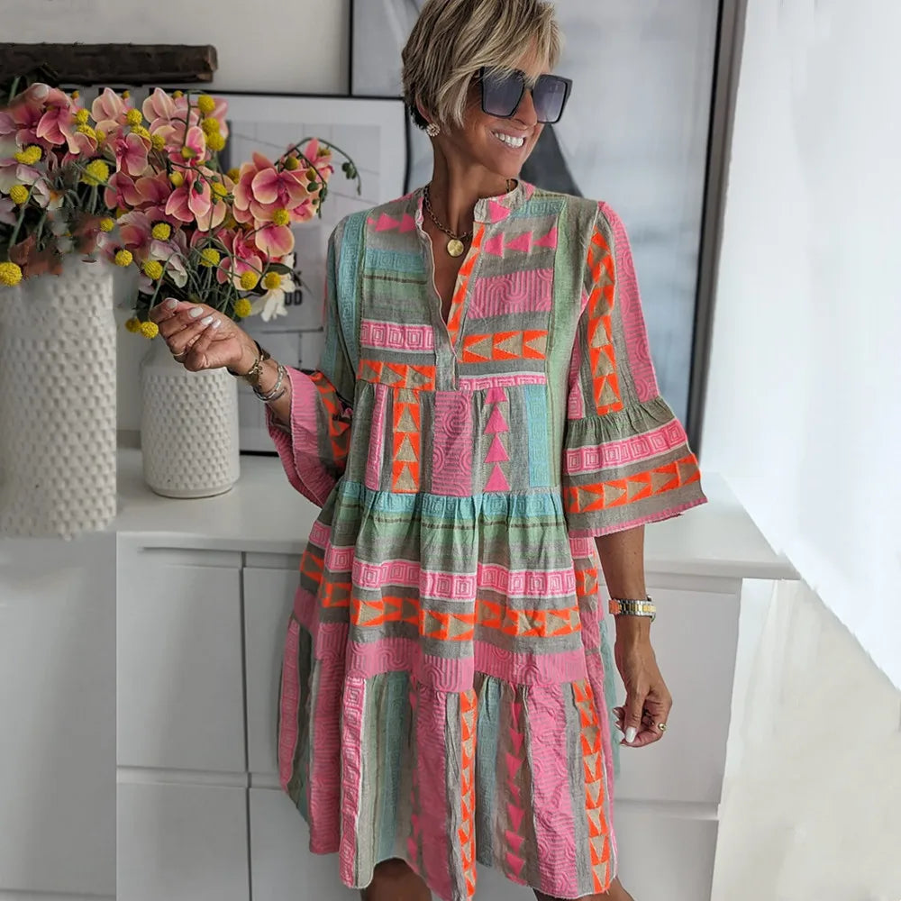 Soline™ | Robe de printemps élégante et fluide